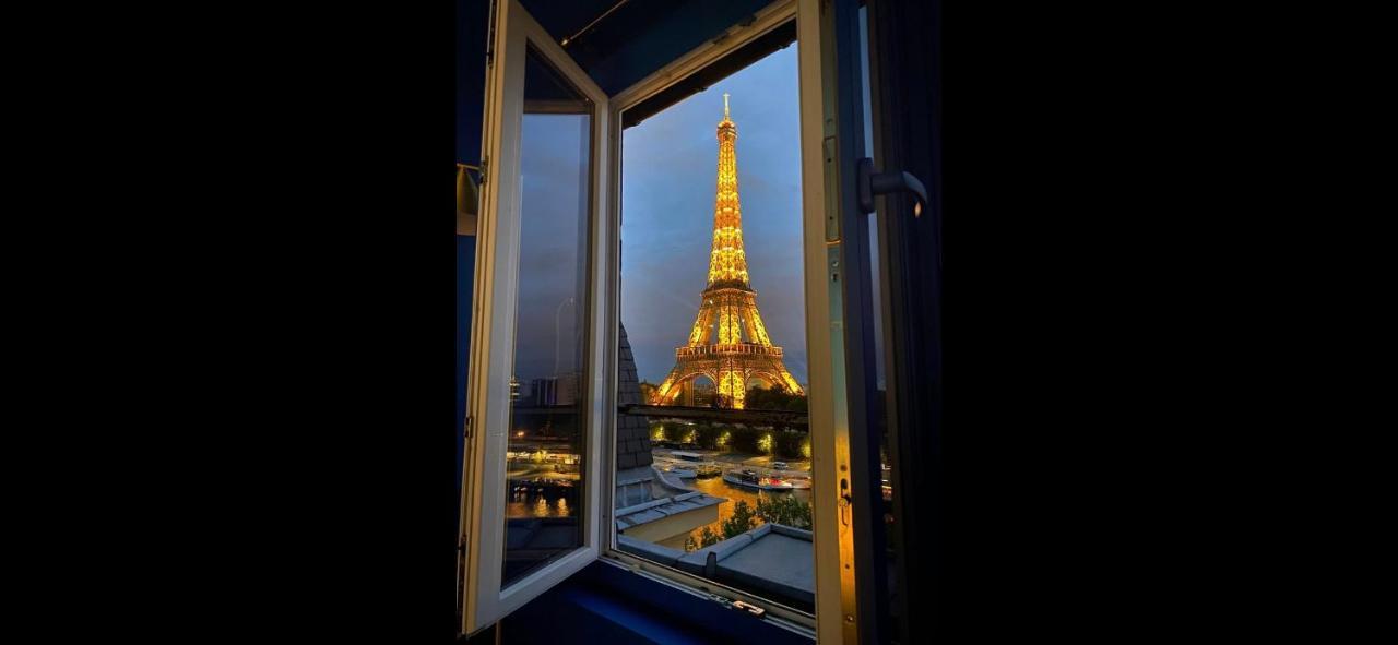 דירות פריז Eiffel Tower Romantic View מראה חיצוני תמונה